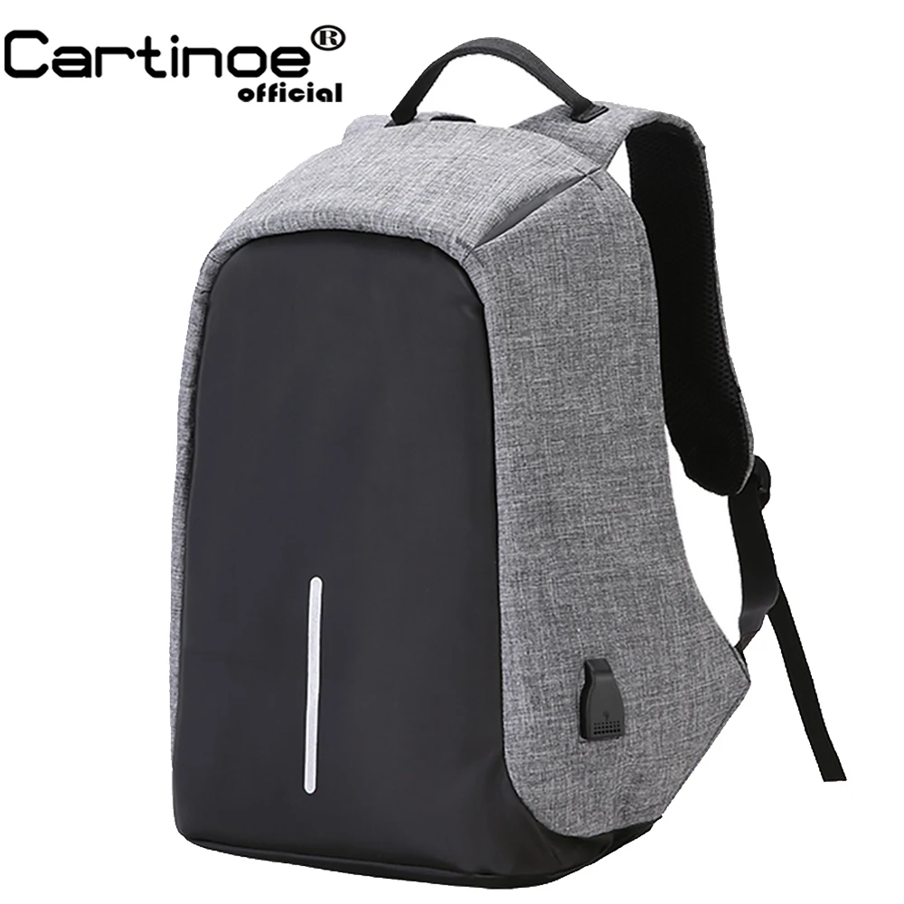 Рюкзак для ноутбука Cartinoe 15 6 дюйма с защитой от кражи Мужская/женская сумка Macbook Air