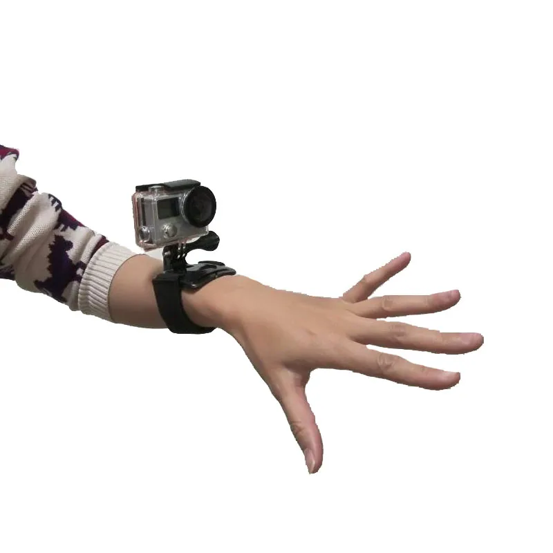 

Go pro Accessories Wrist Hand Strap Band Mount 1/4 Screws For GoPro Hero 5 4 2 3 SJ4000 SJ7000 SJ9000 Gitup Git2 Action Camera