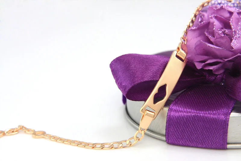 BR40A_07 baby bracelet gold kids jewelry bracelete ouro pulseira bebe bijoux ninas armband