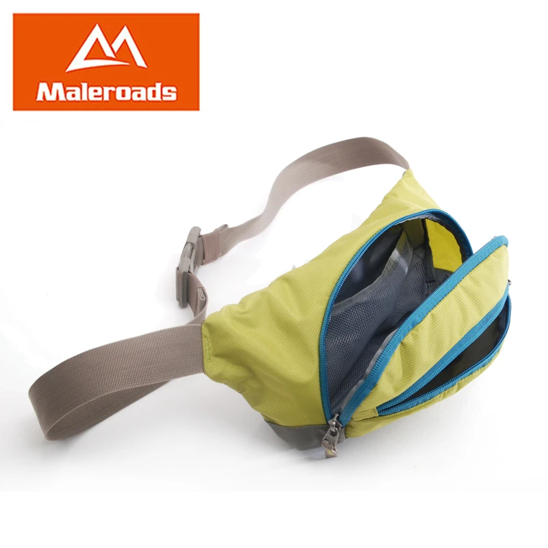 Maleroads impermeable corriendo bolsas utilidad Fanny Pack ultraligero deporte ciclismo cinturón de dinero bolsillo para hombres mujeres