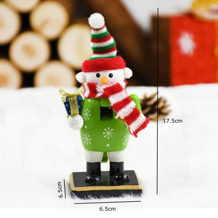 Kid Christmas gift Figurine nutcracker Christmas Decorations for Home christmas crafts New Year Decoration adornos de navidad