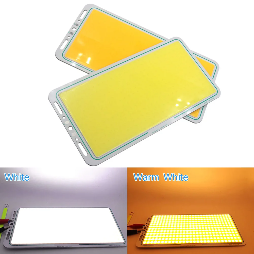 

Newest 12V 70W 7000LM LED Panel Strip COB Light Lamp Balanced 220x113mm White/Warm @8