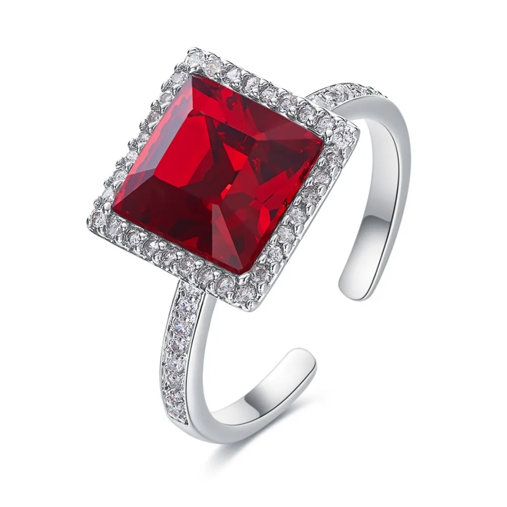 

PANDA100 Gift Ring for Women Swarovski element crystal Ring Flower Jewelry gift Ring for Christmas Party Birthday mom