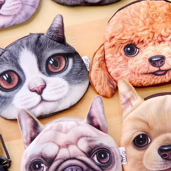 

Portable Cute Animal Wallet Pet Cat Puppy Sport Portable Travel Outdoor Feed Bait Training Waist Storage Food Container Bag