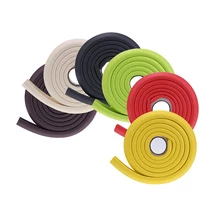 2 м угловая Защитная пленка для углов стола, мягкая Толстая пенопластовая угловая защитная полоса для детского красочного домашнего декора