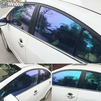

Car Stying VLT55% Chameleon Film Window Nano Ceramic UV Proof Tint Vinyl Solar Protection film Adhesive Sticker 1.52x20m