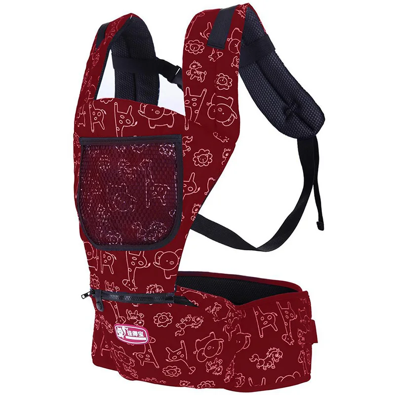 Рюкзак переноска для младенцев с принтом животных 2 в 1|baby carrier hip|carrier hip seathip seat |