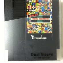 Игра Ultimate NES Remix 154 в 1 картридж, Earthbound FinalFantasy123 TheZelda12 Megaman123456 Turtles1234 Kirby'sAdventure