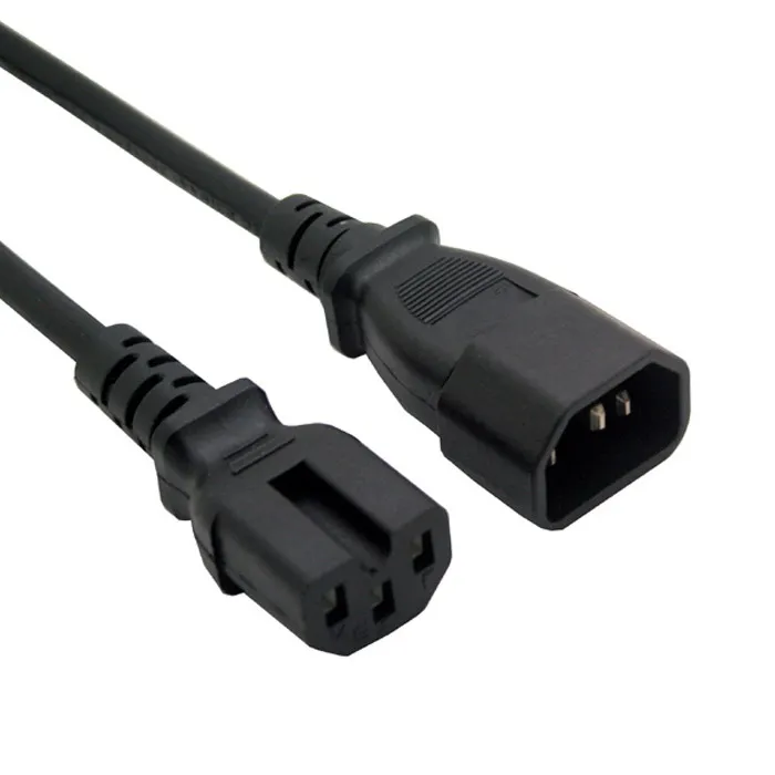 

CY IEC 320 C14 Male to C15 Female Power Extension Cable for Kettle Plug 100cm