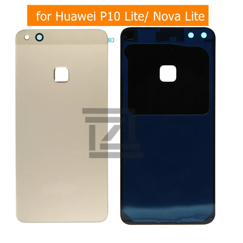 Задняя крышка для батареи Huawei P10 Lite/Nova Lite стеклянная задней двери корпуса 3 м