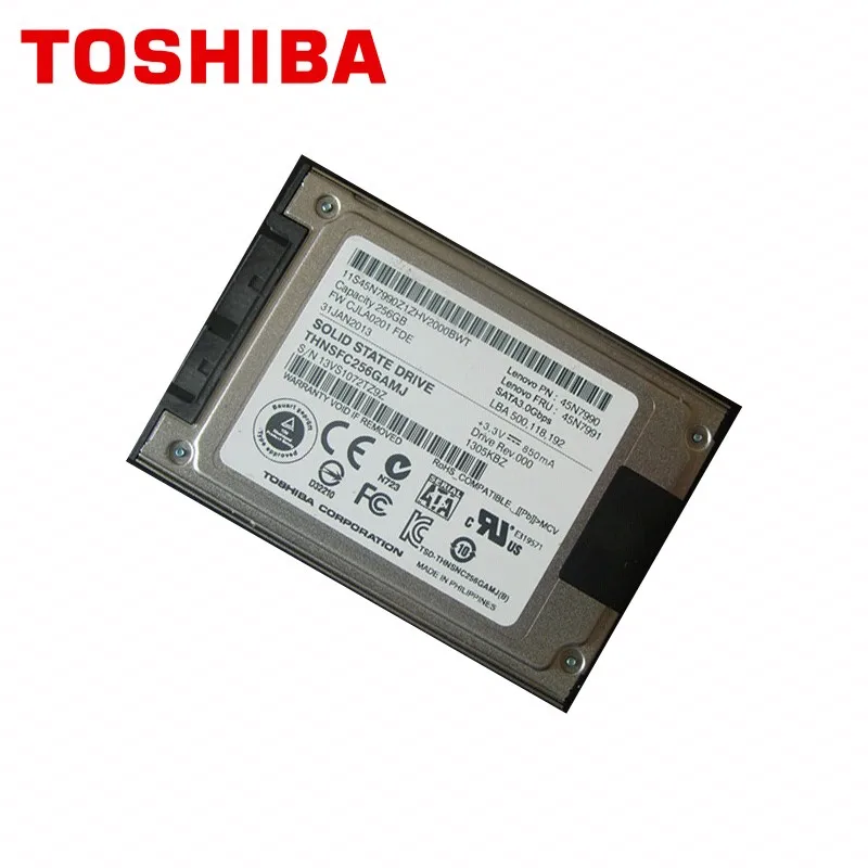 TOSHIBA Micro SATA 256GB твердотельный накопитель SSD 1," 256G для X300 X301 T400S T410S T410SI 2530P 2540P 2730P 2740P Xt2