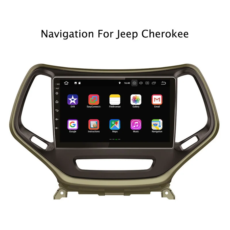 Flash Deal 10.1" 2G RAM 16G ROM Android 8.1 Car DVD Multimedia Player For Jeep Cherokee 2014-2017,Black GPS Navigation Radio Stereo Audio 4 Flash Deal 10.1" 2G RAM 16G ROM Android 8.1 Car DVD Multimedia Player For Jeep Cherokee 2014-2017,Black GPS Navigation Radio Stereo Audio 4