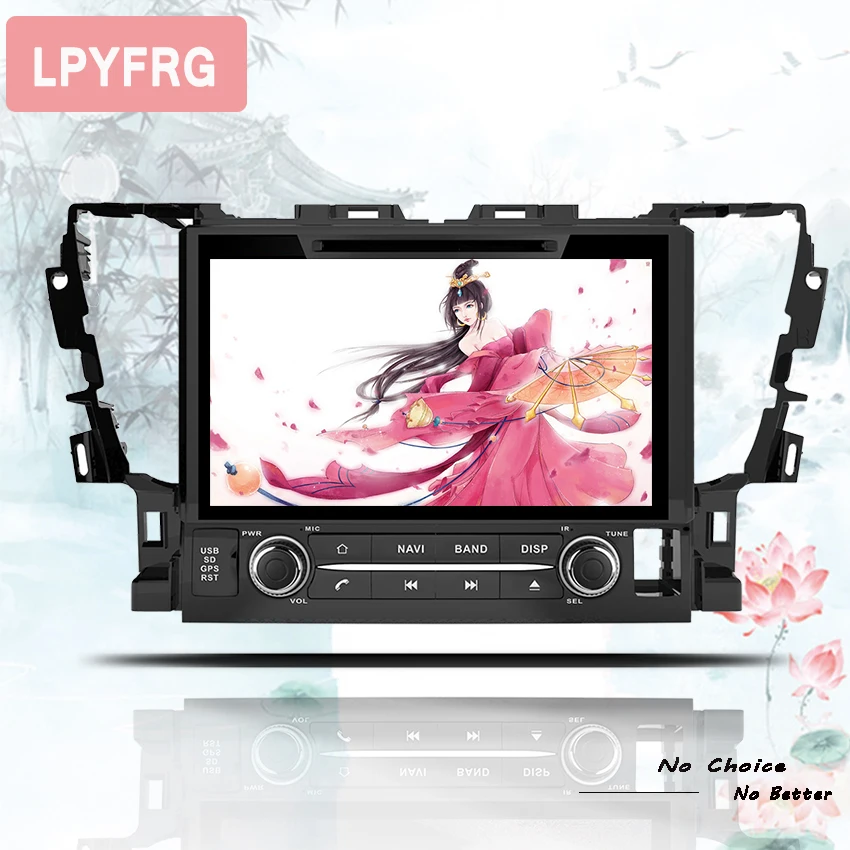 Clearance 9" IPS screen Android 9.0 Car DVD Player For Toyota Alphard Vellfire 2015-2018 19 with 8 cote RAM 4G ROM 64G gps wifi dvr Stereo 2