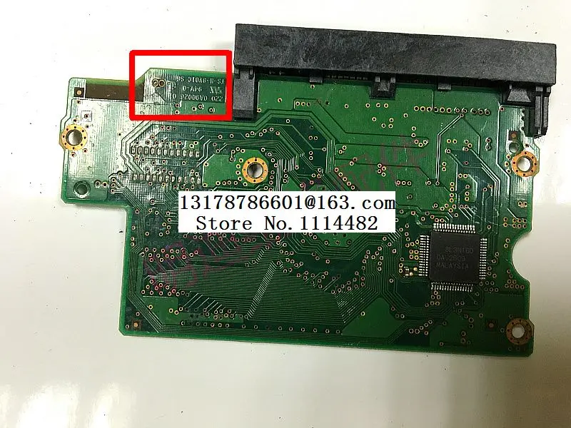 2060-701393-002 REV B for WD 3.5 SATA hard drive repair data recovery