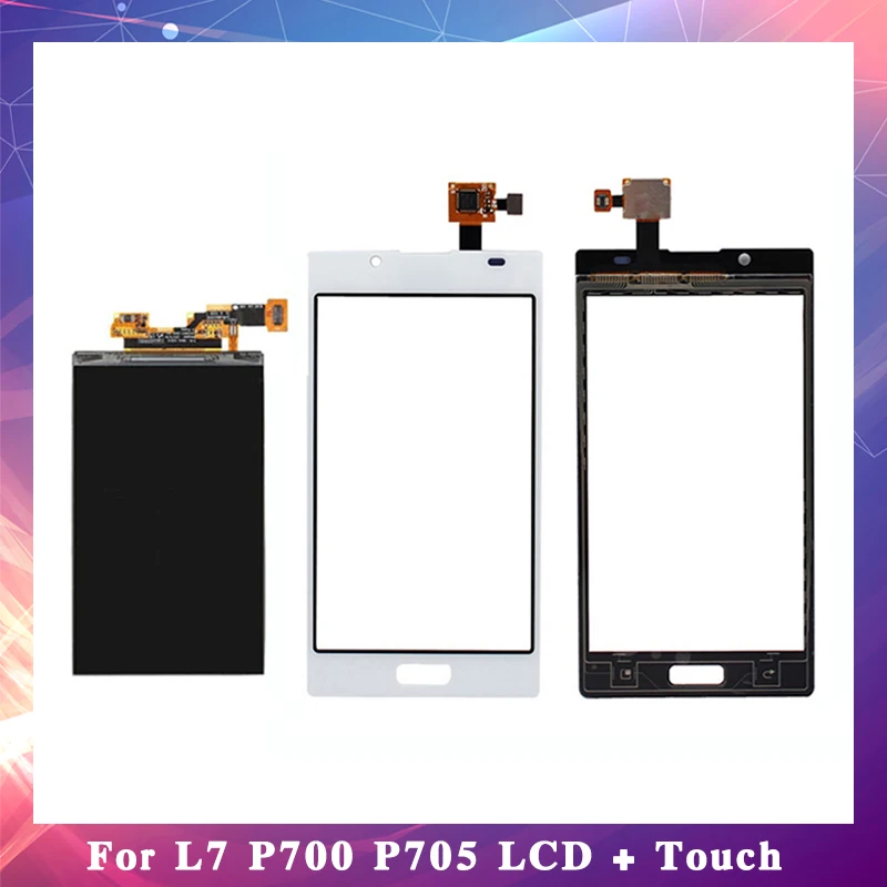 

4.3'' For LG Optimus L7 P700 P705 Lcd Display With Touch Screen Digitizer Sensor High Quality