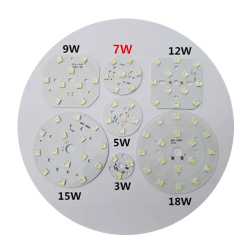 5 шт. SMD 6565 7 Вт 50 мм белый свет LED освещение доска панель источник бисера