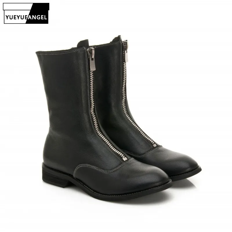 pointed toe biker boots