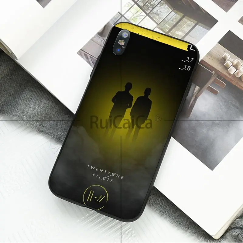 Ruicaica Twenty One Pilots 21 Pilots Coque чехол для телефона для Apple iPhone 8 7 6 6S Plus X XS MAX 5 5S SE XR чехол - Цвет: A3