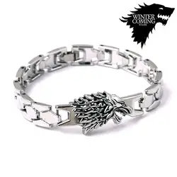 Игра престолов Старк семья браслеты для косплей Волк Опора браслет аксессуары для костюмов