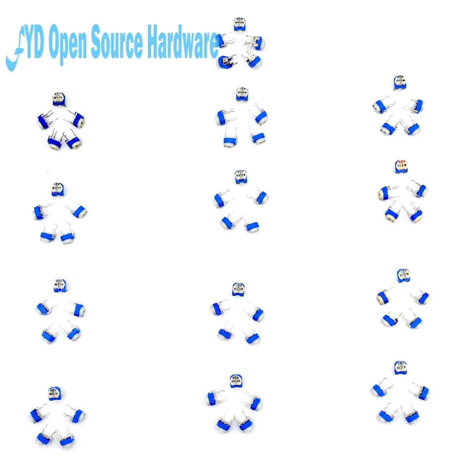 10 шт. высокого качества RM065 RM-065 100-1 м Ом Подстроечный резистор Триммер Потенциометр переменный резистор