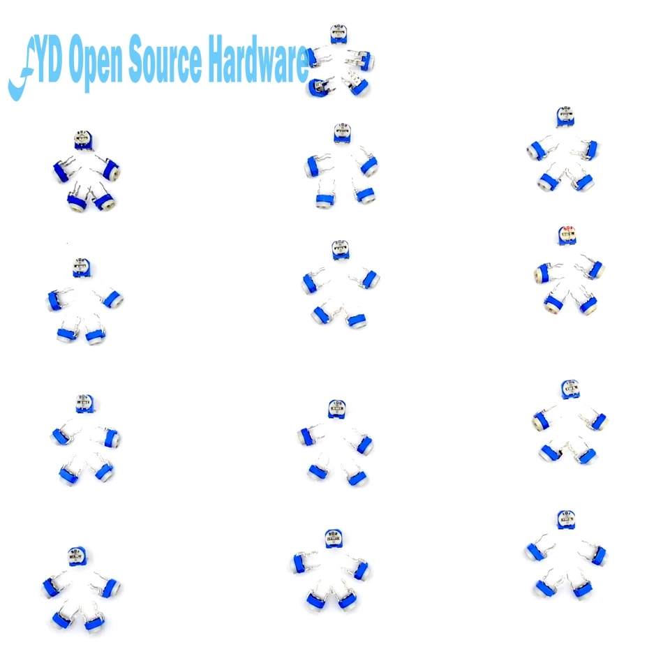 

10pcs high quality RM065 RM-065 100-1m ohm Trimpot Trimmer Potentiometer variable resistor