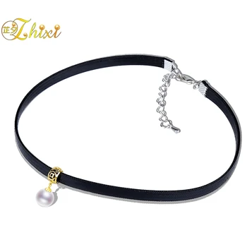 ZHIXI Fine 18K Yellow Gold Pearl Jewelry Round Freshwater Pearl Necklace Pendant White 9-10MM Trendy Gift For Women Hollow X239
ZHIXI Fine 18K Yellow Gold Pearl Jewelry Round Freshwater Pearl Necklace Pendant White 9-10MM Trendy Gift For Women Hollow X239