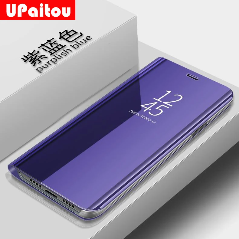

UPaitou Mirror S View Smart Case Flip Cover For Samsung Galaxy S10 Lite E Plus Stand Flip Cover For Samsung S10e Phone Case