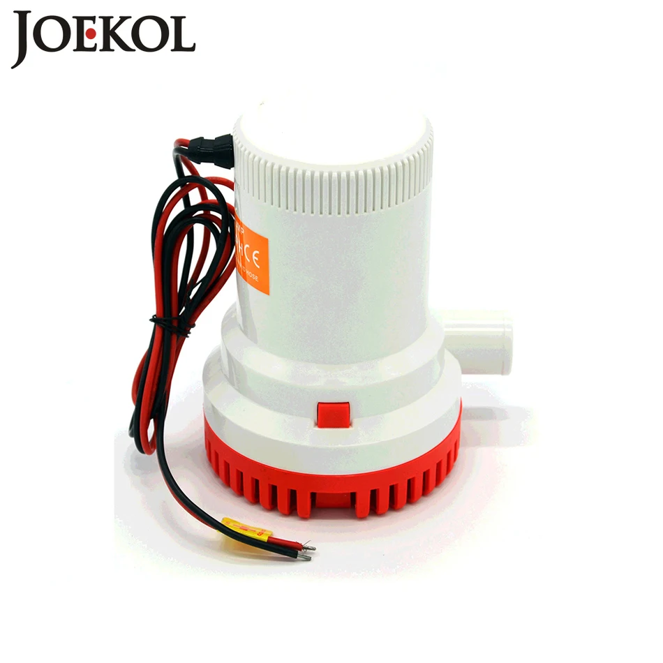 Large Flow Dc 12v/24v Bilge Pump 1500gph Electric Water Pump For Boats