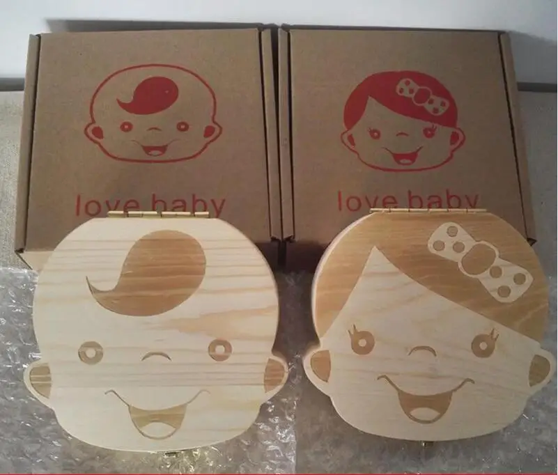 Зубная фея коробка/коробочка для молочных зубов/ребенок Keepsake/ребенок душ подарок/Персонализированные Keepsake/пупочный шнур