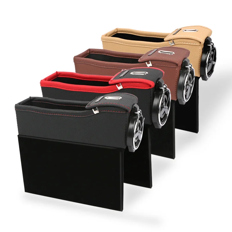 

Ipocket 2.0 Premium Car Organizer Car Seat Gap Storage Box Auto Organizer Stowing Tidying With Drink Holder Interior Accessories