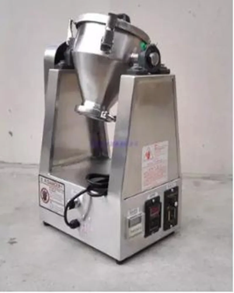 1KG Lab DrugsTablet Pill Powder Mixer blender Seasoning Gourmet powder Capsules granule metal