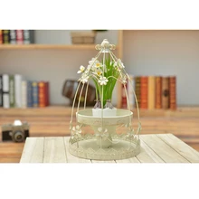 Fashion Plum Bloss Candle Holder Iron Anti White Stand Wedding Decor New Year Gift Home Decoration