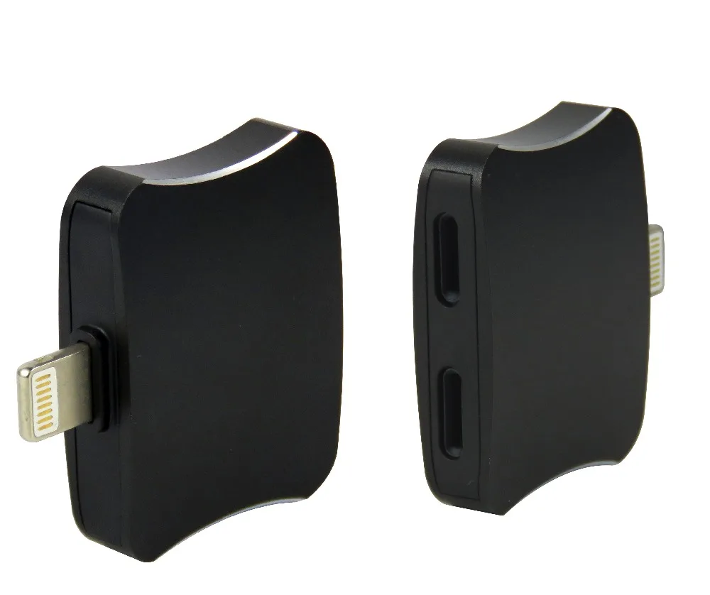 STARAUDIO 2Pcs Lightning to Audio 2 in1 Headphone Charger Adapter