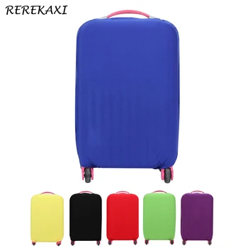 

Suitcase Case Cover Luggage Solid Color Elastic Protective Covers 18-30 Inch Baggage Trolley Trunk Dust Cover Travel Accessories