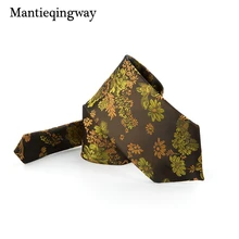 Mantieqingway Бизнес мужские полиэстер Средства ухода за кожей шеи галстуки костюмы для торжественных случаев галстук Gravata свадьбы Средства ухода за кожей шеи одежда с принтом Средства ухода за кожей Шеи Галстук подарки corbatas