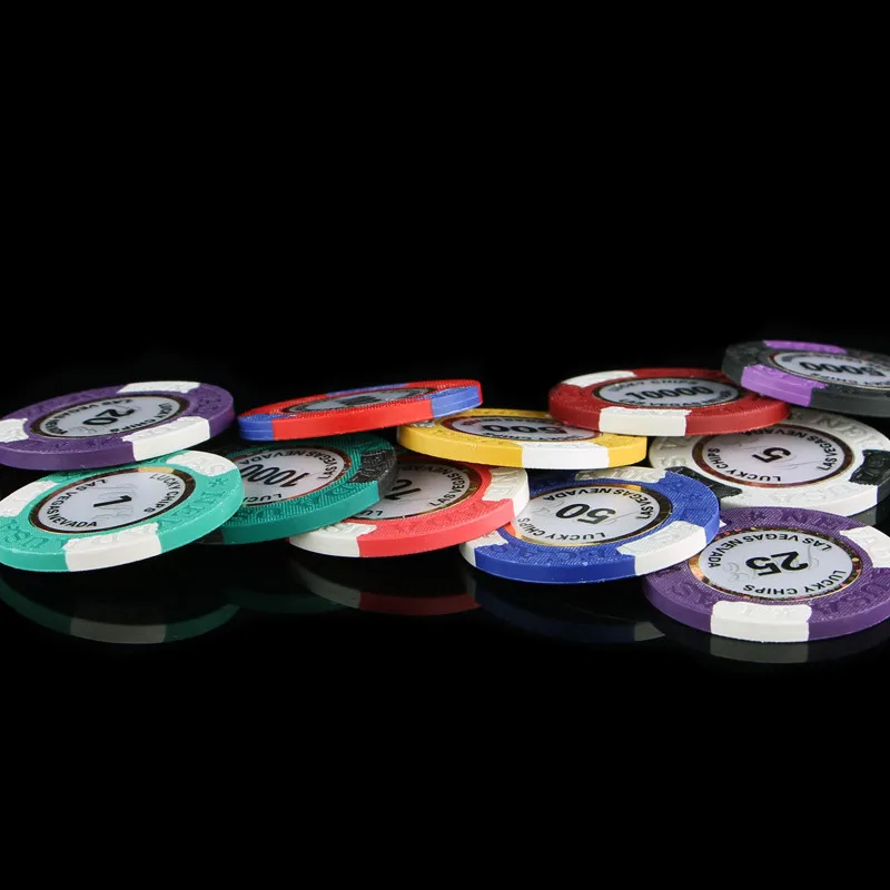 Фишки для покера, фишки для казино, 14 г, глина+ железо+ АБС, Техасский Холдем, покерные фишки, опт, LasVegas, фишки для покера, высокое качество