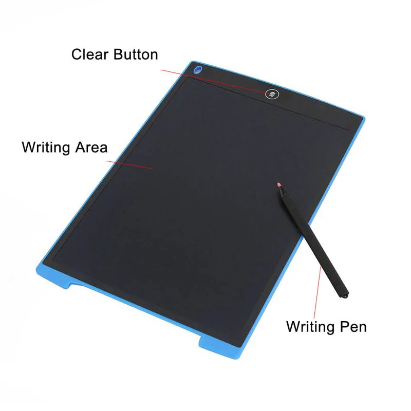 

Portable Writing Board 12 Inch LCD Digital Drawing Handwriting Pads Electronic Tablet Board For Home Office @JH
