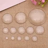 50pcs 10 12 14 15 20 25MM Round Transparent Clear Flat Glass Cabochon&Glass Dome Cover Pendant Cameo Settings ► Photo 2/2