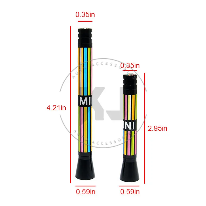 KJAUTOMAX для Mini Cooper R55 R56 R60 R61 F55 F56 F60 универсальная декоративная антенна для автомобиля аксессуары для укладки