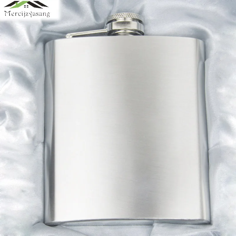 

5PCS/LOT Metal hip flasks portable flagon stainless steel gifts travel silver whiskey alcohol liquor bottle Male Mini Bottles