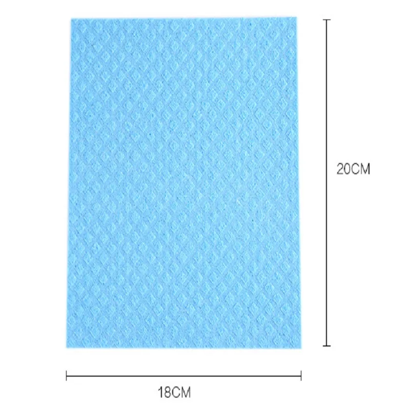 Colorful Sponge Household Kitchen Towels Scouring Pad Table Kitchen Dish Washing Cloth Cleaning Rag Kitchen Bar Tool Accessories