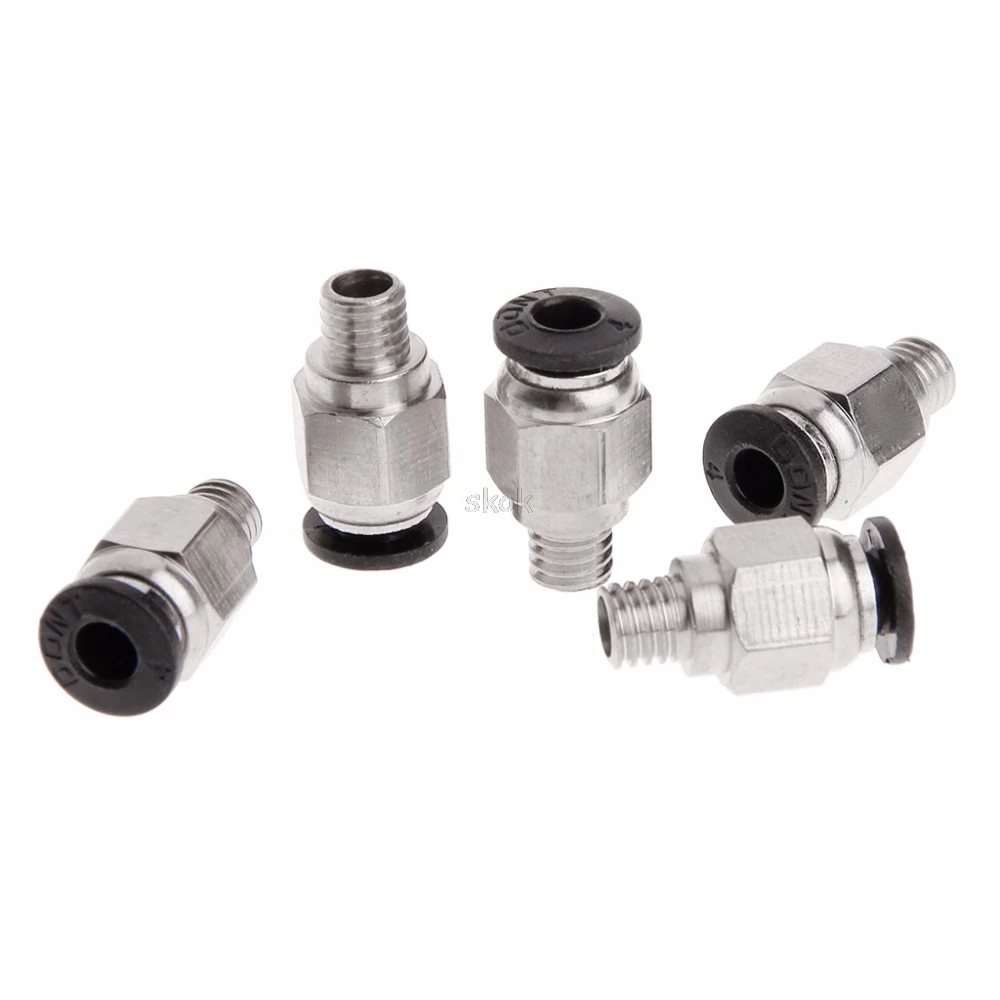 

3D Printer Part MK8 0.4mm Extruder Nozzle+1.75mm Throat Tube+0.4mm Drill Bit MAY28 dropshipping
