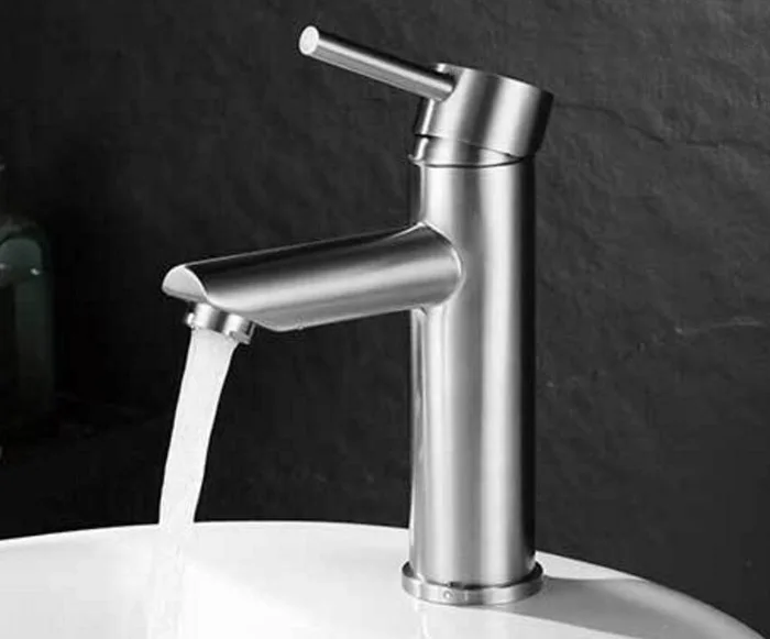 one handle sus 304 mixer bathroom sink faucets