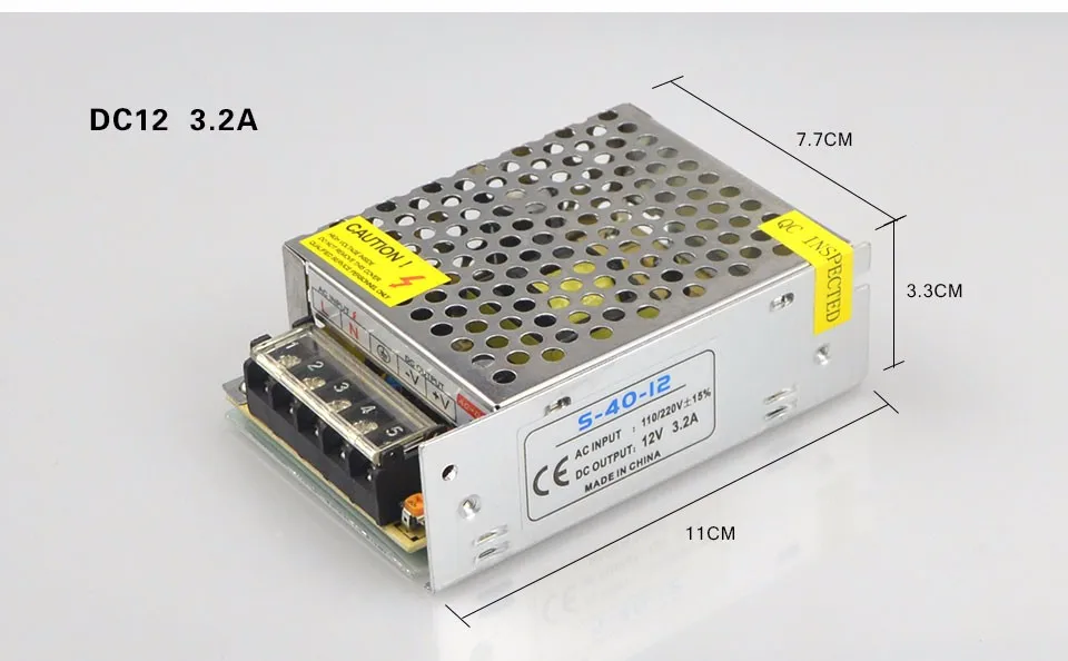 Питание DC 12V Светодиодный драйвер 1A 3A 5A 8A 10A 15A 20A 30A 40A светильник ing трансформаторный Блок адаптер драйвер для Светодиодные ленты светильник