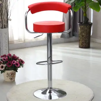 

Southeast Asia fashion bar chairs Nordic Furniture Stool Chairs wholesale and retail red color free shipping