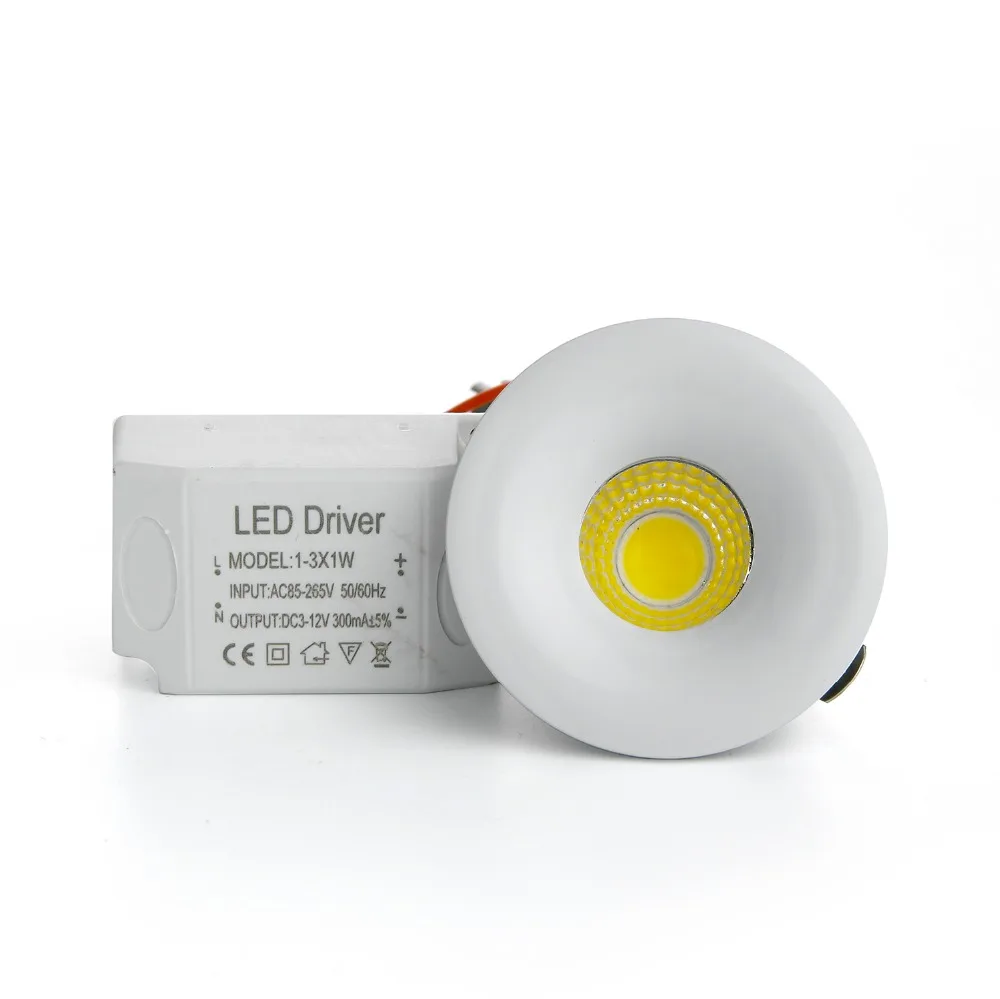 Downlights branco/warm luz roupeiro Cor do Corpo : Branco
