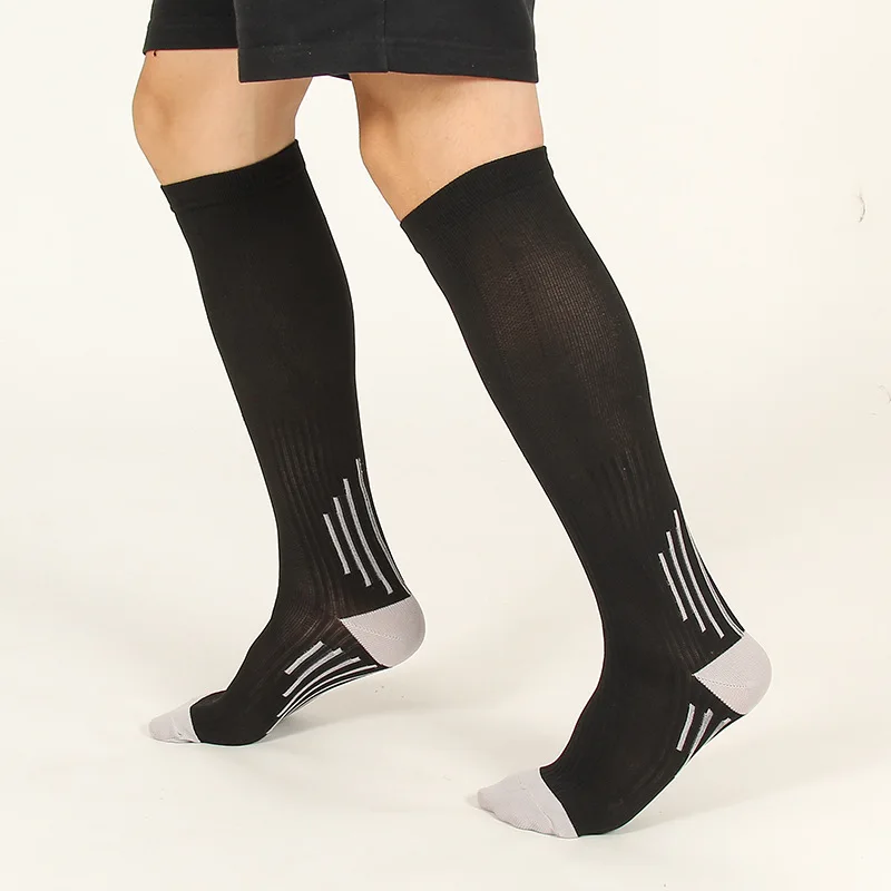 20-30 мм рт. Ст. Компрессионные носки с градуированным распределением, устойчивая циркуляция давления, ортопедические поддерживающие чулки, шланг, носки, термальные теплые носки