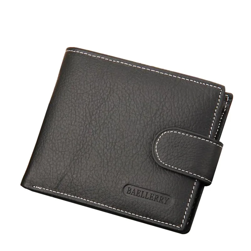

New Genuine Leather Men Wallets Purse Money Bag Fashion Male Wallet Card Holder Coin Purse Wallet Men Clutch Pocket Clutch