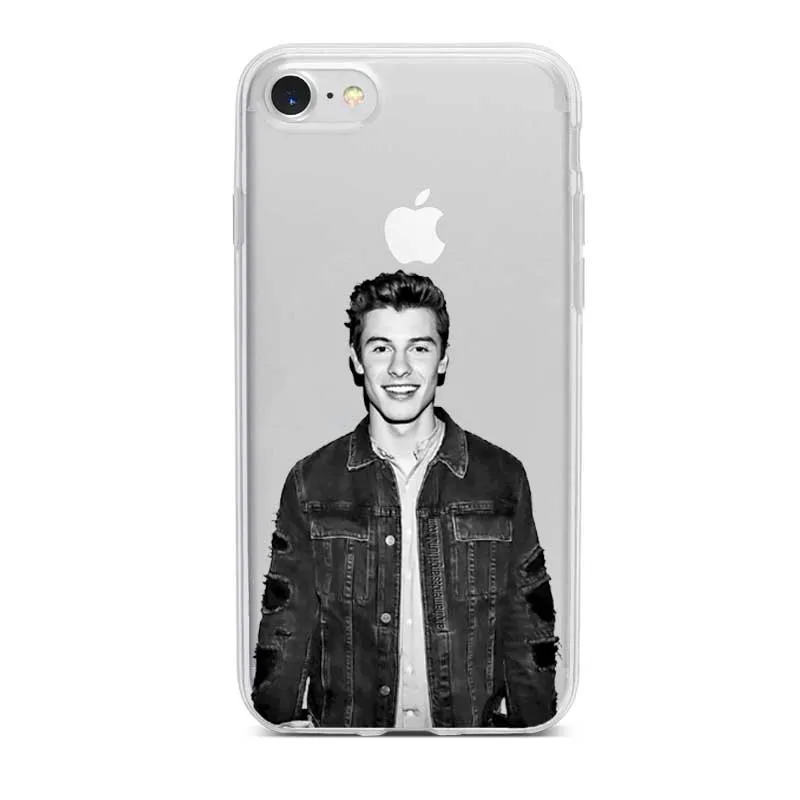 Канада songwriter Mendes Shawn в моей крови Magcon capa para Apple iphone 5 SE 6 S 7 8 Plus X TPU силикон macio tampa da caixa - Цвет: TPU