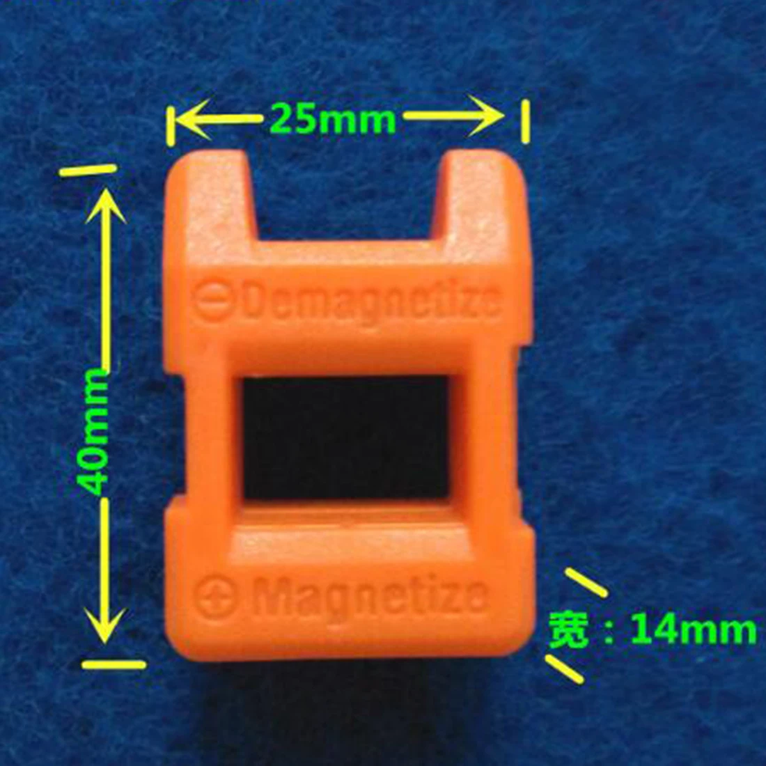 Мини-быстрый 2 в 1 намагничиватель инструмент для размагничивания отвертка Магнитная высокое качество цвет отправить случайный